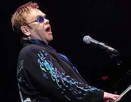 Elton John sings at Limbaugh wedding