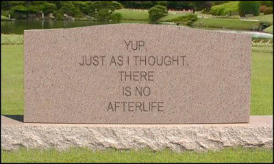 7 signs I'm getting old tombstone no afterlife