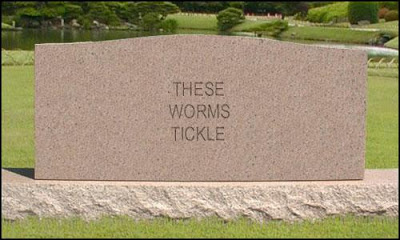 7 signs I'm getting old tombstone worms